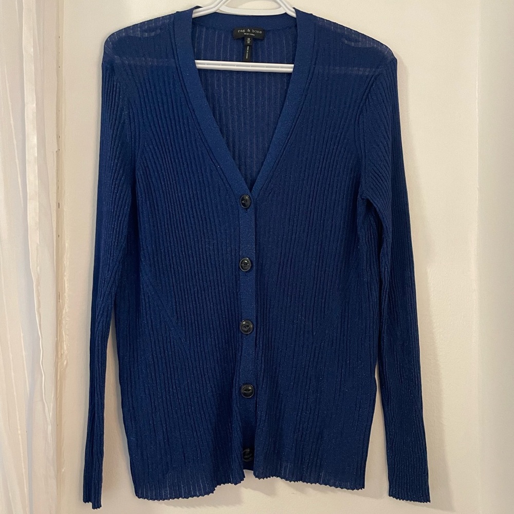 Rag & Bone Sparkle Knit Cardigan